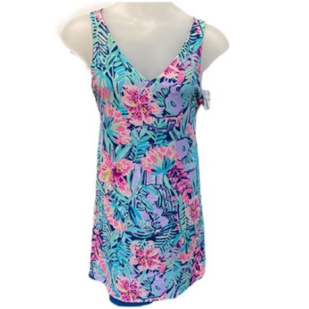 Lilly Pulitzer reversible dress, size Large